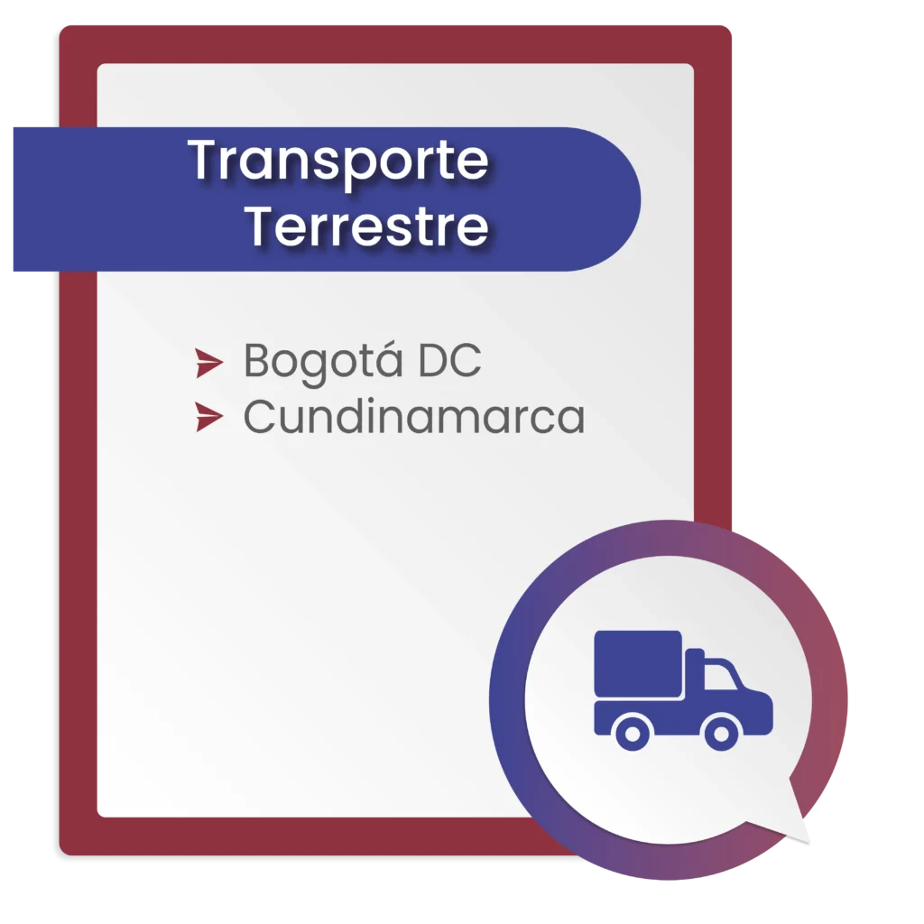 Transporte terrestre de mercancía Aeronet Logistics SAS